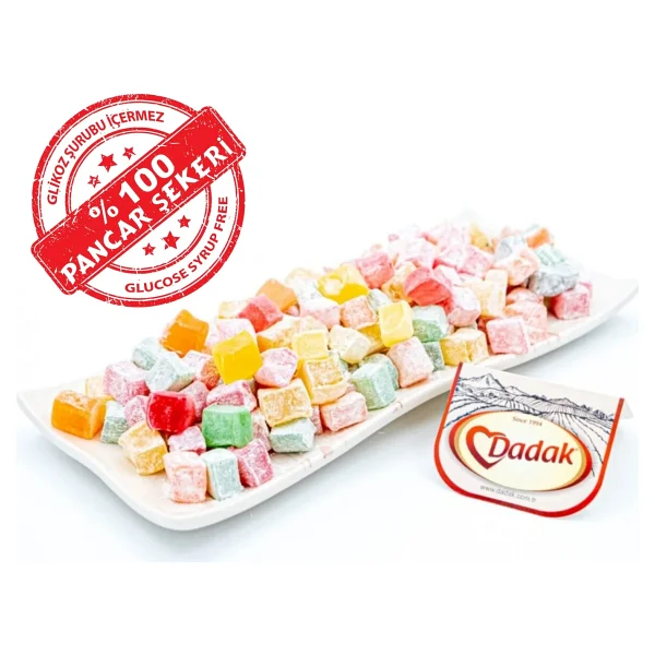 Dadak Meyve Aromalı Kuş Lokum 5 Kg - Görsel 5