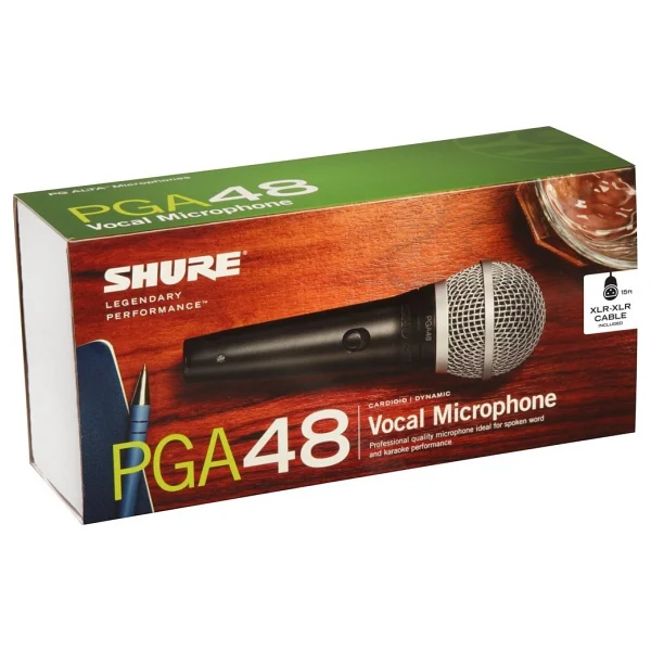 Shure Pga48 Xlr Kardioid Dinamik Mikrofon - Görsel 2