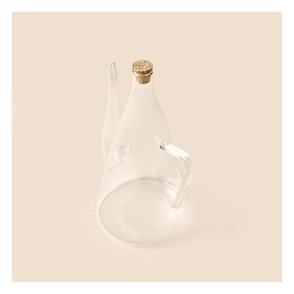 Arow Lina Borosilikat Cam Yağlık - 600 Ml - Şeffaf - Görsel 3