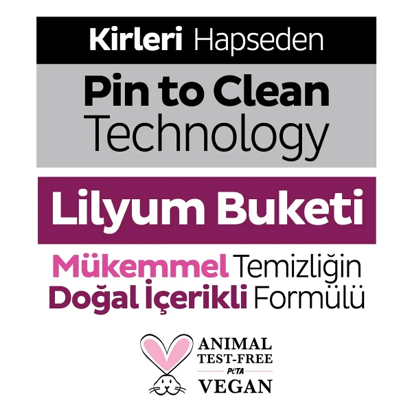 Sleepy Easy Clean Lilyum Buketi Yüzey Temizlik Havlusu 100 Yaprak 6'lı - Görsel 4