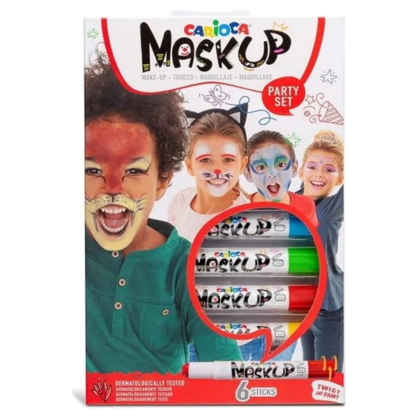 Carioca Party 6 Gr 6 Renk Yüz Boyası - Görsel 4