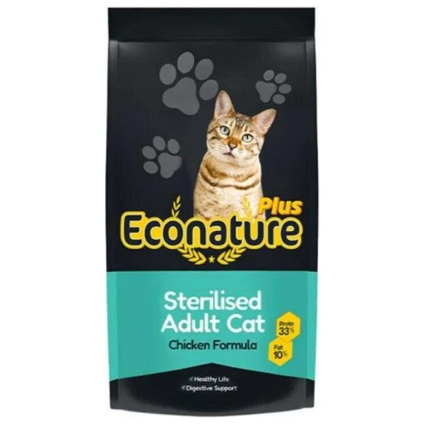 Econature Plus Tavuklu 15 Kg Kısırlaştırılmış Yetişkin Kedi Maması - Görsel 7