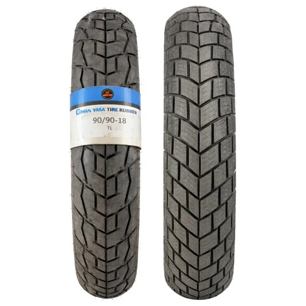 Yamaha Ybr 125 Motosiklet Lastik Seti 275-18 Tt Ve 90/90-18 Tl - Görsel 3