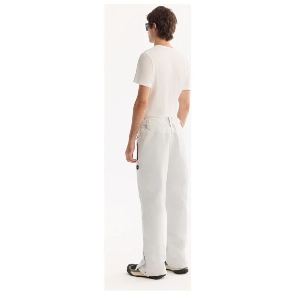 Avva Erkek Beyaz Beli Çıtçıtlı Su Itici Rüzgar Geçirmez Comfort Fit Kayak Pantolonu A52y3125 - Görsel 6