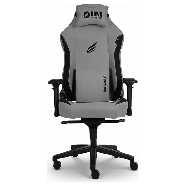 Hawk Gaming Chair Future Gray Kumaş Oyuncu Koltuğu - Görsel 10