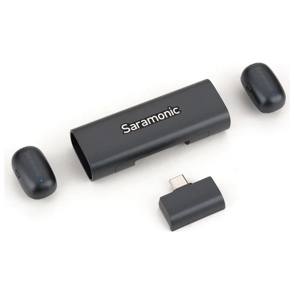 Saramonic Air SE 01 Type-C 2 Kişilik Kablosuz El ve Yaka Mikrofonu - Görsel 6