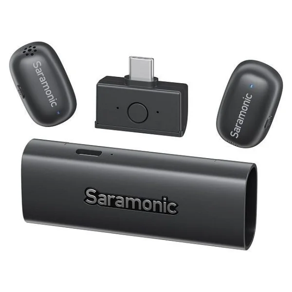 Saramonic Air SE 01 Type-C 2 Kişilik Kablosuz El ve Yaka Mikrofonu - Görsel 8