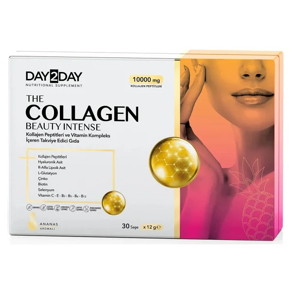 Day2day The Collagen Beauty Intense Ananas Aromalı 30 Saşe - Görsel 5