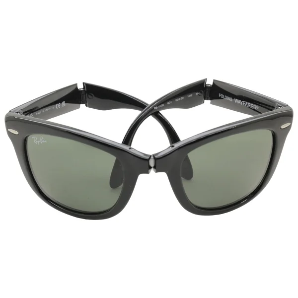 Ray-Ban Wayfarer Folding 4105 601 Black-Green Güneş Gözlüğü - Görsel 10