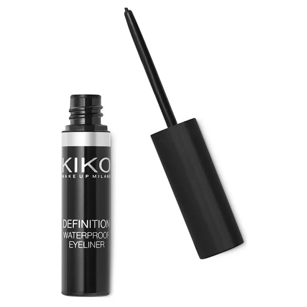 Kıko Milano New Definition Waterproof Siyah Likit Eyeliner - Görsel 7