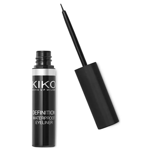 Kıko Milano New Definition Waterproof Siyah Likit Eyeliner - Görsel 4