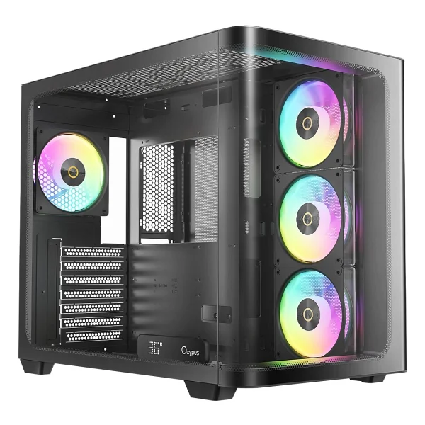Ocypus Iota C70 Black Curve Argb Digital Tempered Glass USB 3.0 850w 80+ Gold Atx 3.1 Gen5 Atx Mid Tower Kasa - Görsel 6