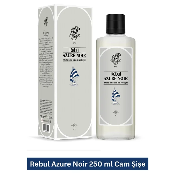 Rebul Azure Noir Kolonya 250 Ml - Görsel 5