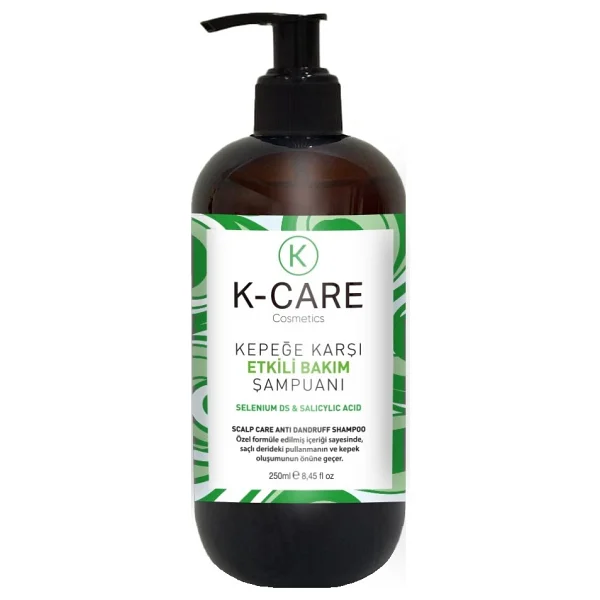 K K-Care Cosmetics Kepek Şampuan 250 Ml - Görsel 5
