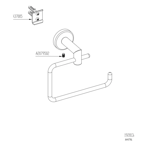 Vitra Minimax A44796 Tuvalet Kağıtlığı - Görsel 7