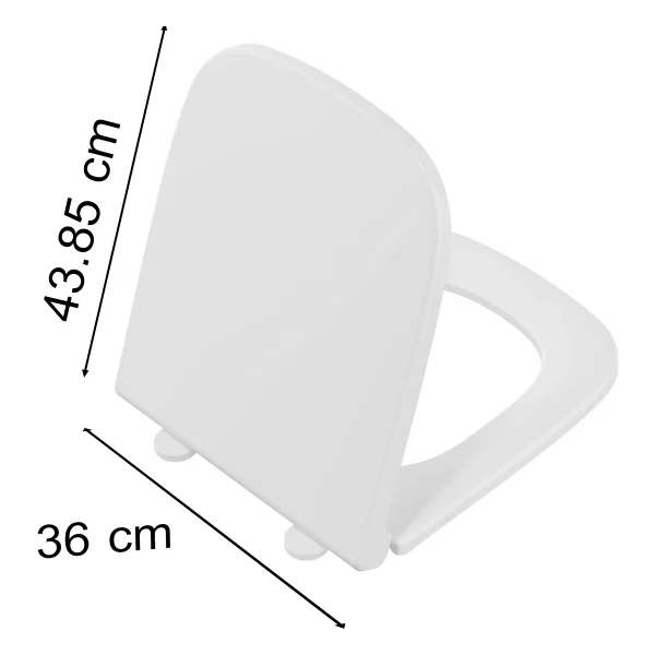Vitra S20 147-003-909 Yavaş Kapanır Klozet Kapağı - Görsel 4
