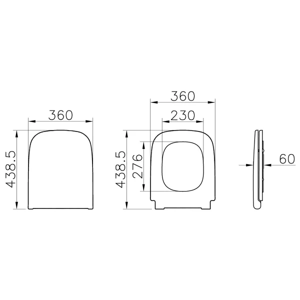 Vitra S20 147-003-909 Yavaş Kapanır Klozet Kapağı - Görsel 7