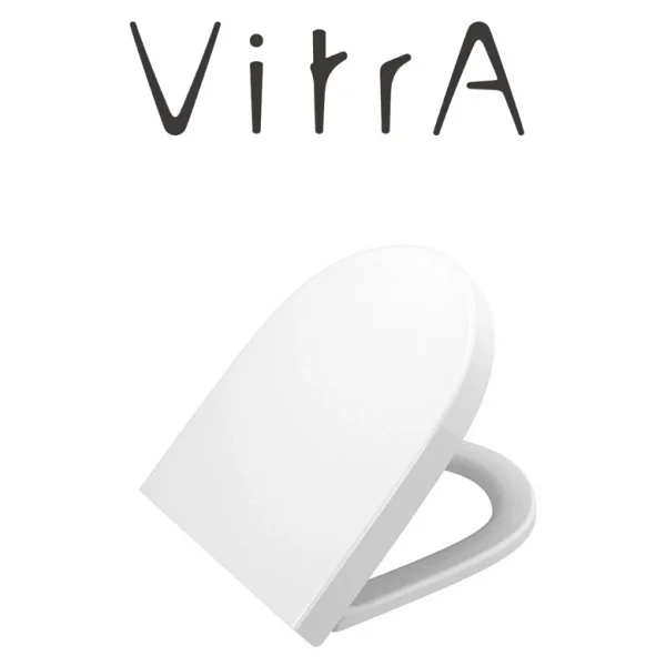 Vitra Sento Rim-Ex Asma Klozet Slim Kapak, Vitra Gömme Rezervuar Set 768-1851 - Beyaz - Görsel 7
