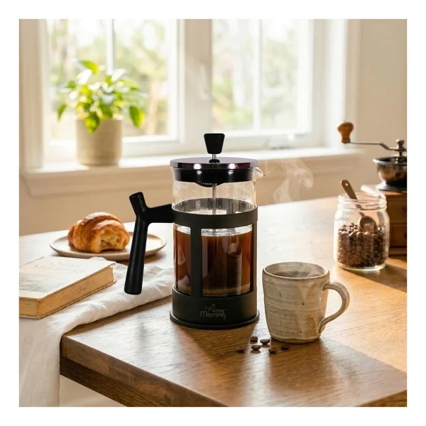 Any Morning Ff084 600 Ml French Press - Görsel 8