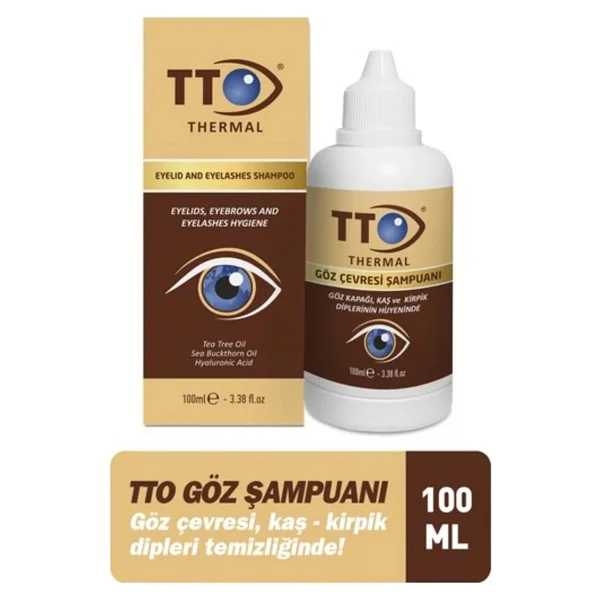 Tto Göz Çevresi Şampuanı 125 Ml Özel Formül İle Göz Kapağı, Kaş Ve Kirpik Dipleri İçin Temizlik - Görsel 8