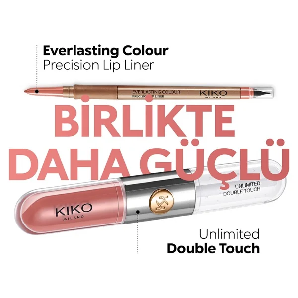 Kıko Milano Unlimited Double Touch 104 Sangria Likit Ruj - Görsel 4