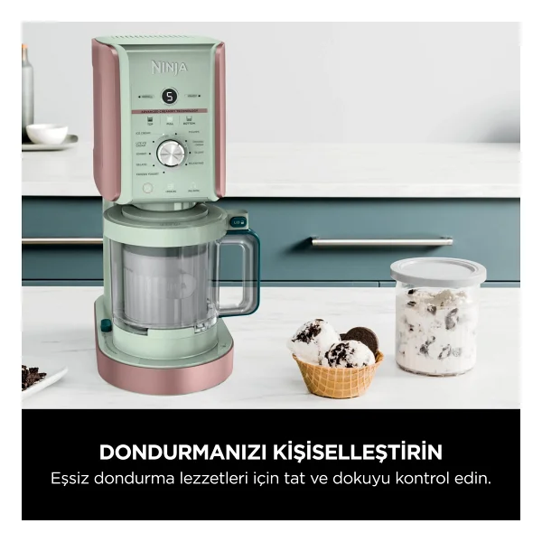 Ninja Creami Deluxe 10in1 Strawberry Matcha Frozen Ve Dondurma Makinesi - Görsel 2