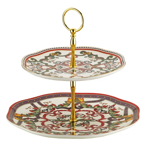 Lucky Art Velora Bone 2 Katlı Kek Standı - Görsel 2