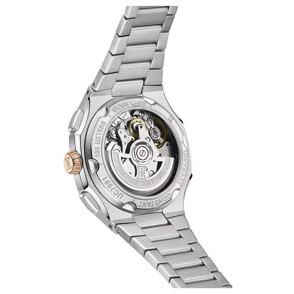 Universe Constant Nebulon Chrono UC7991 Rose Gold-Kahverengi Erkek Kol Saati - Görsel 2