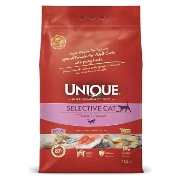 Unique Selective Somonlu 7 Kg Yetişkin Kedi Maması - Görsel 2