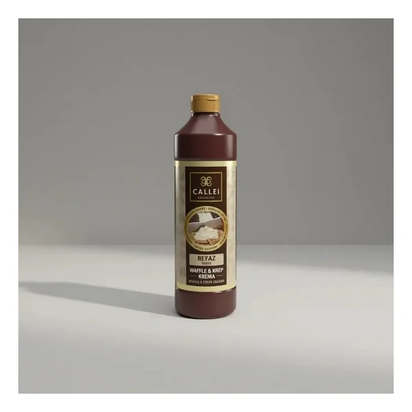 Callei Chocolate Callei 3 Lt Waffle Sos Paketi Aromalı Bitter Çikolata Beyaz Çikolata Sütlü Çikolata - Görsel 3