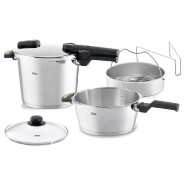 Fissler Vitaquick Green Point 6 Lt + 3.5 Lt Düdüklü Tencere Seti - Görsel 2