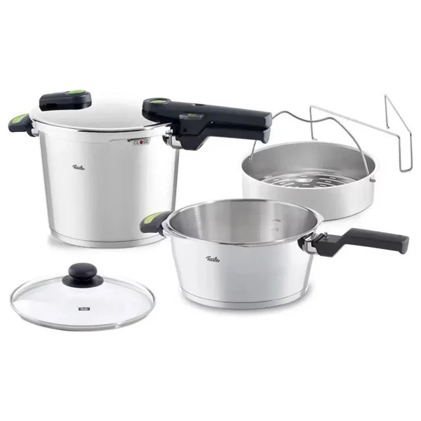 Fissler Vitaquick Green Point 6 Lt + 3.5 Lt Düdüklü Tencere Seti - Görsel 3