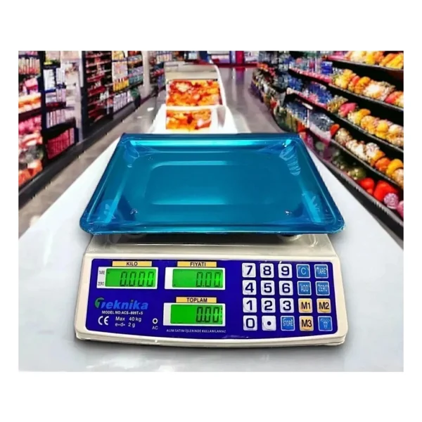 Brader 40 Kg Elektronik Terazi - Görsel 2