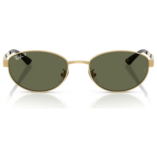 Ray-Ban 3774d 001/9a Arista Gold-Green Polarize Güneş Gözlüğü - Görsel 6