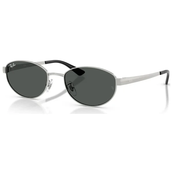 Ray-Ban 3774d 003/87 Silver-Dark Grey Güneş Gözlüğü - Görsel 4