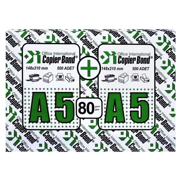 Copier Bond A5 80 Gr 1000 Yaprak Fotokopi Kağıdı - Görsel 9