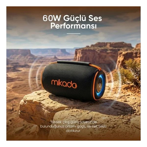 Mikado Md-33bt Bluetooth Hoparlör - Görsel 3
