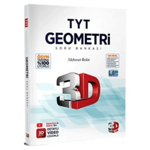 3d Yayınları Tyt Geometri Soru Bankası - Görsel 3