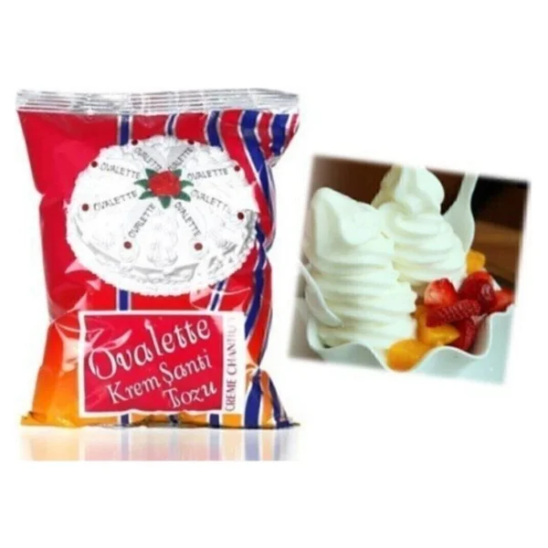 Ovalette 1 Kg Toz Krem Şanti - Görsel 2