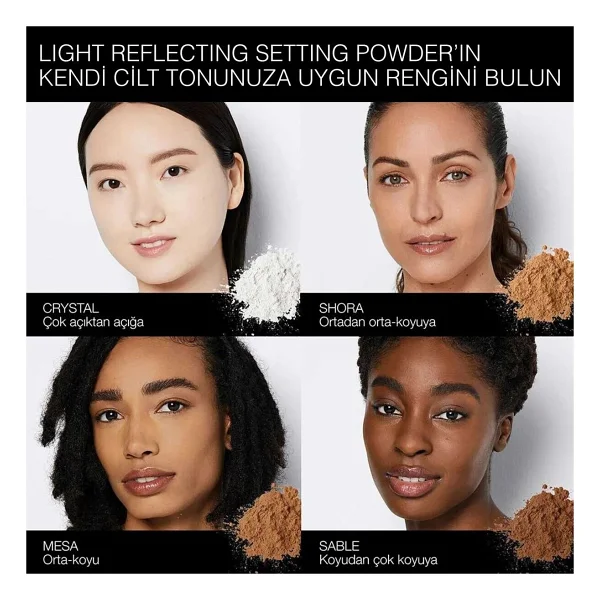Nars Light Reflecting Pressed Setting Powder Kompakt Pudra - Görsel 9