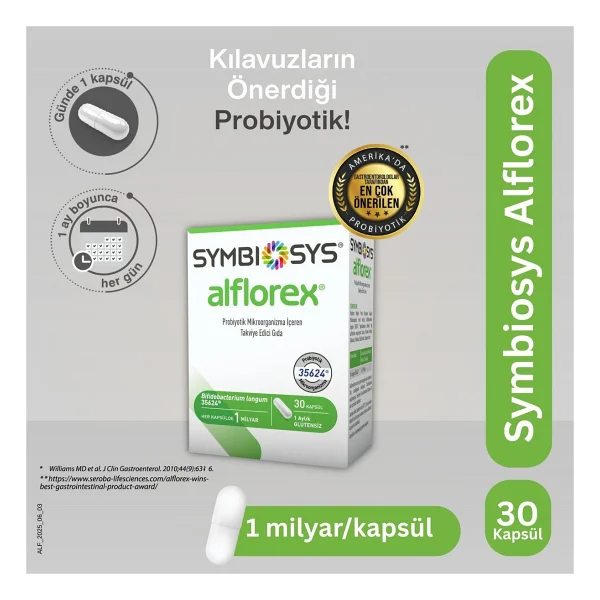 Symbiosys Alflorex 30 Kapsül - Görsel 9