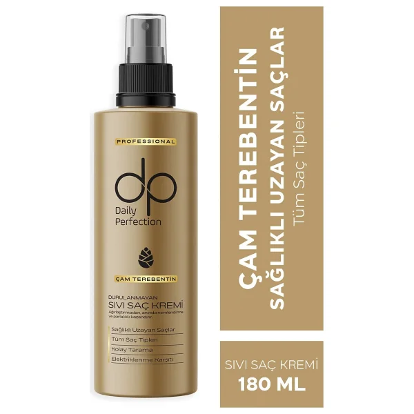 Dp Daily Perfection Çam Terebentin 180 Ml Sıvı Saç Kremi - Görsel 6