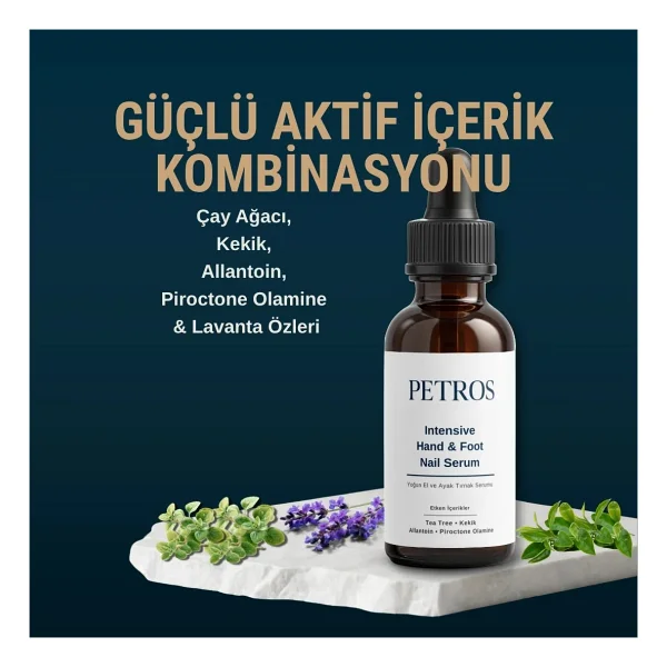 Petros Yoğun Tırnak Bakım Serumu Kalınlaşmış Ve Sararmış Tırnaklar İçin Profesyonel Bakım - Görsel 7