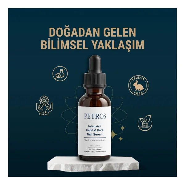 Petros Yoğun Tırnak Bakım Serumu Kalınlaşmış Ve Sararmış Tırnaklar İçin Profesyonel Bakım - Görsel 8