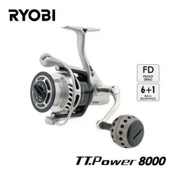 Ryobi Tt Power 8000 - Standart - Siyah - Gümüş - Görsel 3