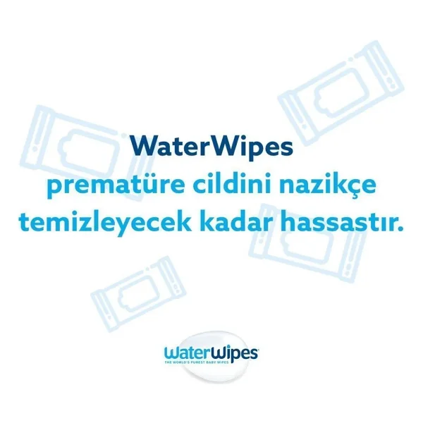 Waterwipes Sensitive Yenidoğan 60 Yaprak 4'lü Paket Islak Mendil - Görsel 7