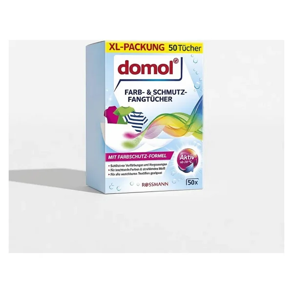Domol 50'li X3 Renk Ayırıcı Mendil Çamaşır Makineleri İçin Kir Ve Boya Koruma Özelliği - Görsel 4