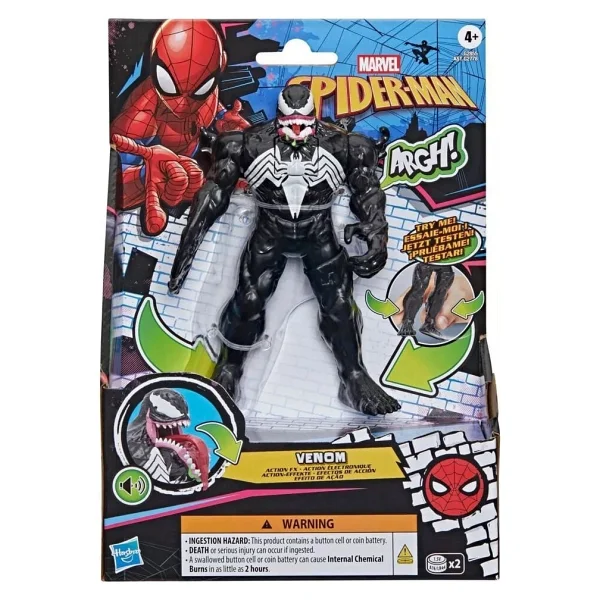 Marvel Spider-Man Venom FX Electronic Aksiyon Figürü G2778-G2855 - Görsel 4