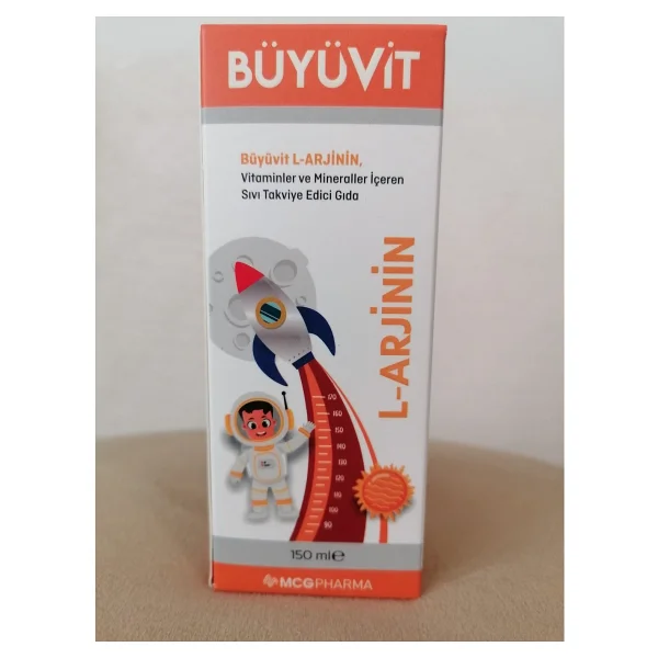 Büyüvit L-Arjinin Şurup 150 Ml - Görsel 3