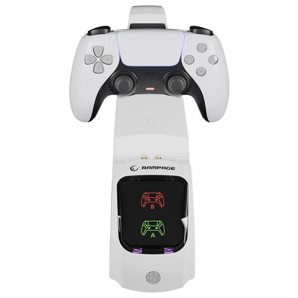 Rampage Rp-PS5 S Playstation 5 Işıklı Hızlı Şarj İstasyonu - Görsel 2